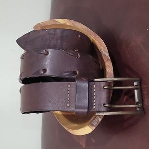 Banana Republic Dark Brown Leather Belt